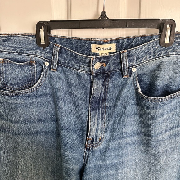 Madwell Superwide Leg Curvy Jeans! Barely worn, perfect condition. Size 32 - Picture 5 of 5